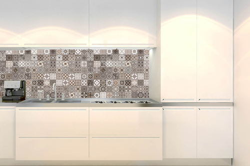 Küchenrückwand Folie - Portugal-Fliesen 180 x 60 cm