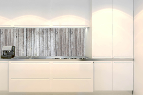 Küchenrückwand Folie - Holzstruktur Mit Natürlichen Mustern 180 x 60 cm