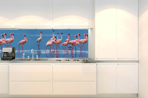 Küchenrückwand Folie - Insel Praslin 180 x 60 cm