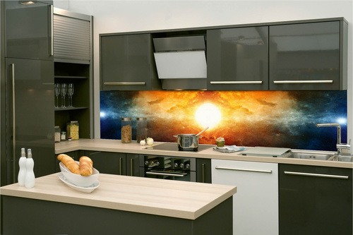 Küchenrückwand Folie - Geheimnisvolles Universum 260 x 60 cm