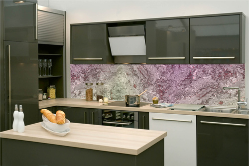 Küchenrückwand Folie - Grunge-Board-Textur 260 x 60 cm