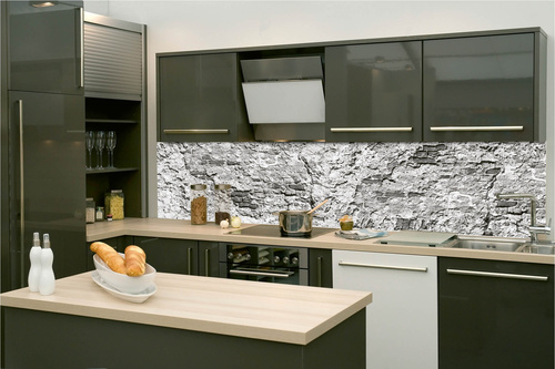Küchenrückwand Folie - Textur Der Wand Als Hintergrund 260 x 60 cm